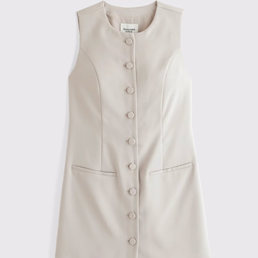 Mara High-Neck Vest Mini Dress
